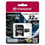 Transcend TS32GUSDU1 32GB microSDHC Class 10 UHS-I atminties kortelė su adapteriu