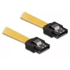 SATA kabelis DeLOCK 82473 0,3 m geltonas