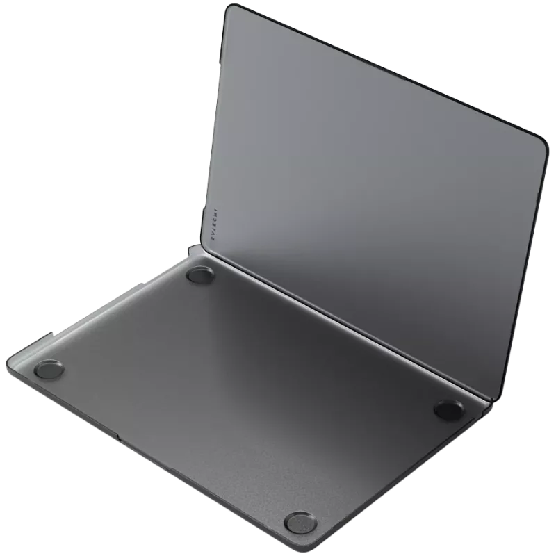 Satechi Eco Hardshell dėklas MacBook Air 13 M2 kompiuteriui ST-MBAM2DR, tamsus