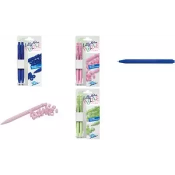 Rinkinys tušinukų WEDO LetterPen PUZZLE, 2 vnt., rožiniai