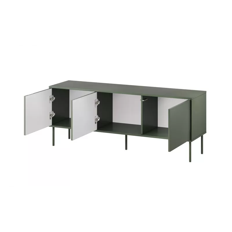 Cama RTV 3D TRESSE Spintelė 150x40x55 matinis žalias