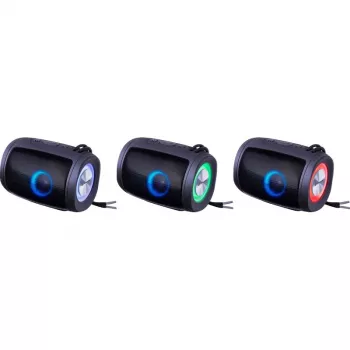 Nešiojamas Bluetooth garsiakalbis DEFENDER Ejoy S200 TWS 2.0, 5W, Bluetooth 5.3, LED, 10 h baterija, įmontuotas mikrofonas