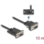 Serijinis kabelis DeLOCK 88240 10 m DB-9 juodas