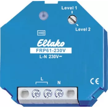 Belaidis sieninis jungiklis Eltako FRP61-230V Blue 230 V, 45 mm