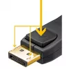 DisplayPort kabelis Goobay 74779 3 m Juodas G-Sync FreeSync