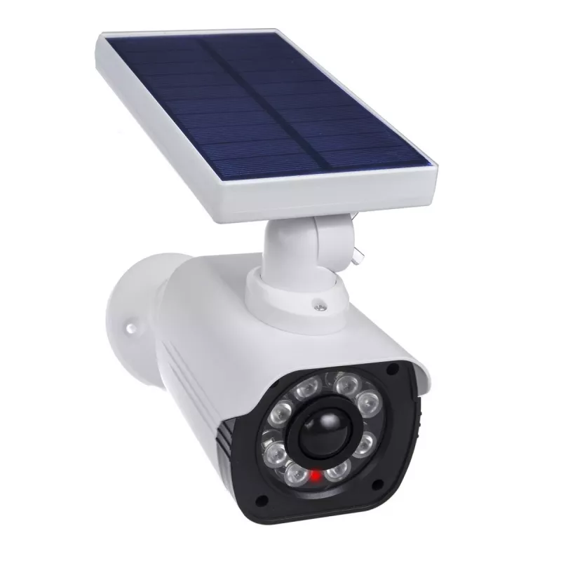 Imituojamas apsaugos stebėjimo fotoaparatas su saulės baterija ir LED šviesa SOL1800S CEE