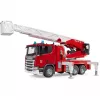 Gaisrinis automobilis BRUDER Scania Super 560R Raudonas Baltas Plastmasinis 3+