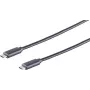USB-C laidas ShiverPeaks S/CONN 77140-2.0 USB 3.2 Gen 1 2 m juodas