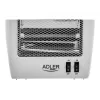 Adler AD 7709 Halogeninis šildytuvas | 800 W | 2 galios lygiai | Baltas