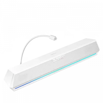 Edifier G1500 BAR žaidimų garsiakalbis su virtualiu 7.1 garsu, Bluetooth, baltas