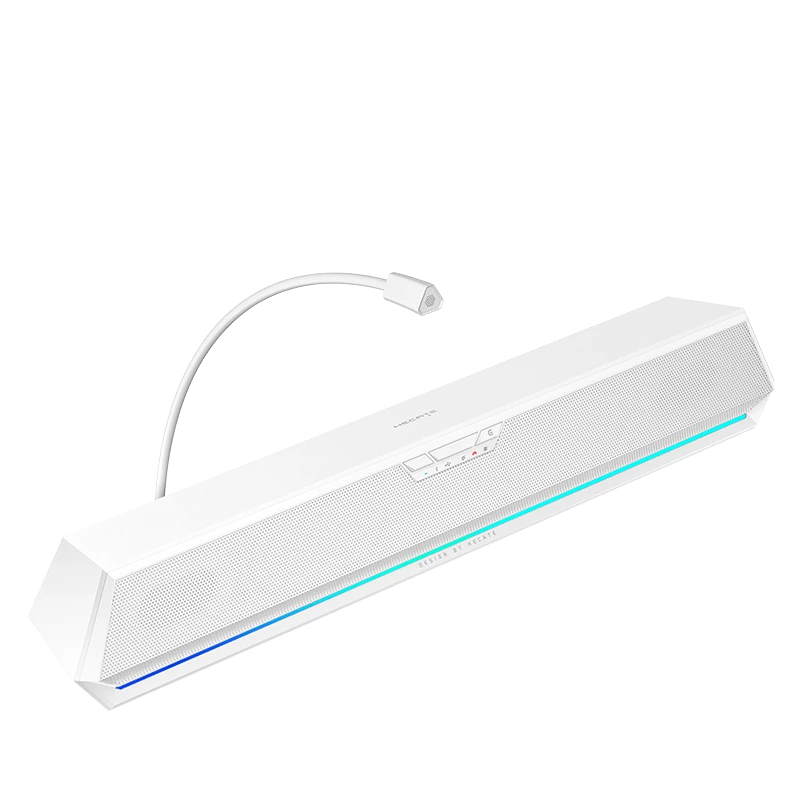 Edifier G1500 BAR žaidimų garsiakalbis su virtualiu 7.1 garsu, Bluetooth, baltas