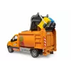 BRUDER MB Sprinter komunalinis šiukšliavežis BR-02682 – mastelio modelis