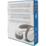 Ausinės Sennheiser ACCENTUM Wireless – Bluetooth 5.2 Class 1, 50 h veikimo laikas, 0,8 Ah baterija, baltos, apgaubiančios, įmontuotas mikrofonas