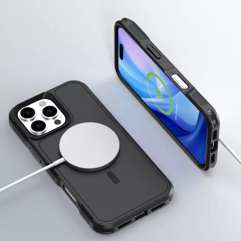 4smarts 541180 Dėklas iPhone 16 Pro 16 cm Juodas
