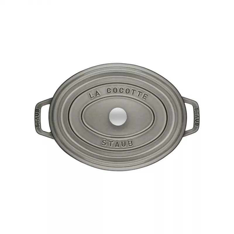 Ketaus troškintuvas Staub La Cocotte 5,5 L ovalus