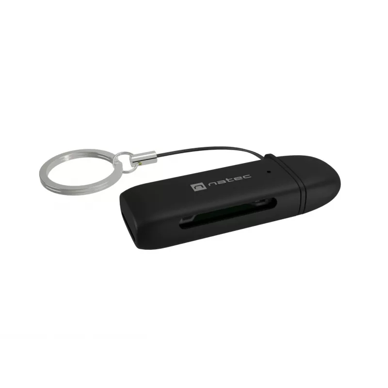 Kortelių skaitytuvas NATEC SCARAB C SD/Micro SD USB 3.2 Gen 1 Juodas (NCZ-2365)