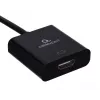 USB Type-C į HDMI adapteris Gembird A-CM-HDMIF-03, USB 2.0/3.2 Gen2, 3840×2160@30Hz, juodas