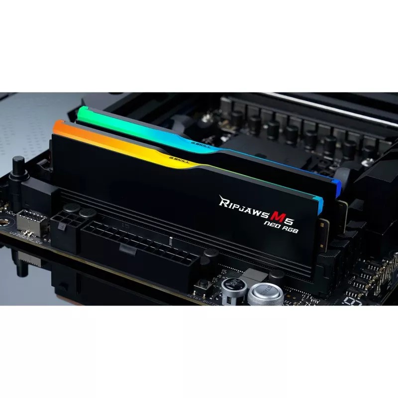 G.Skill Ripjaws M5 Neo DDR5-6000 64 GB (2x 32 GB) Dual-Kit, juoda, AMD EXPO
