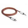 USB kabelis DeLOCK 81288 Oranžinis sidabrinis