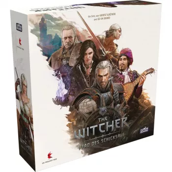 Stalo žaidimas Asmodee The Witcher: Pfad des Schicksals – nuotykių žaidimas, scenarijais pagrįstas pasakojimas