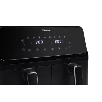 Tristar FR-9026 gruzdintuvas Dvigubas 8 L Stalviršinis 2700 W Karšto oro gruzdintuvas Juodas