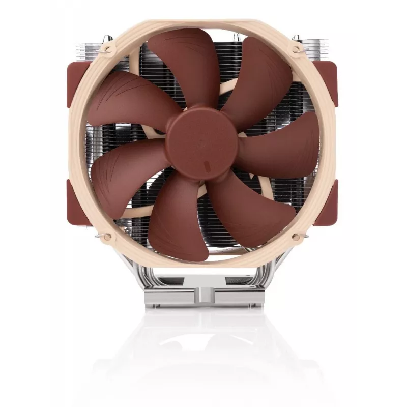 Noctua NH-U14S DX-4677 procesoriaus oro aušintuvas 14 cm Ruda, Šviesiai ruda, Sidabrinė