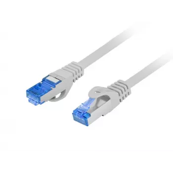 LANBERG tinklo kabelis RJ-45 – RJ-45 S/FTP PCF6A-10CC-0050-S, 0,5 m, CCA laidas, 500 MHz, LSZH, pilka