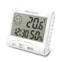 Medisana HG 100 skaitmeninis termohigrometras, patalpų temperatūros ir drėgmės matuoklis, baltas