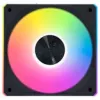 Lian Li UNI FAN CL Wireless Reverse 120mm juodas (12RCL1W1B) – magnetinis modulinis ventiliatorius su RGB