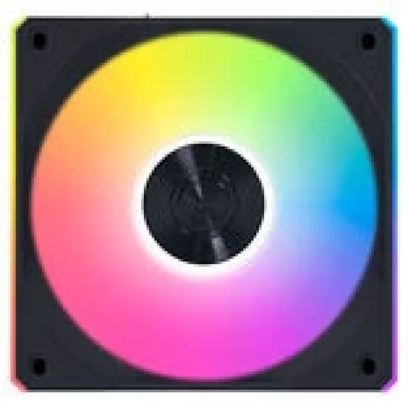Lian Li UNI FAN CL Wireless Reverse 120mm juodas (12RCL1W1B) – magnetinis modulinis ventiliatorius su RGB