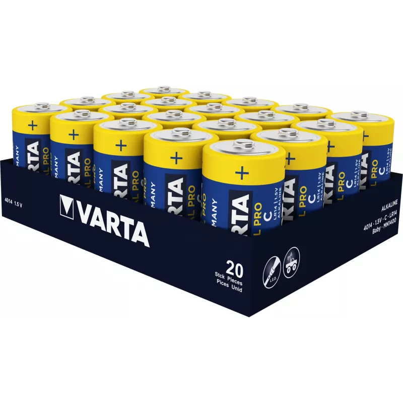 VARTA šarminė baterija C R14 Industrial PRO 20
