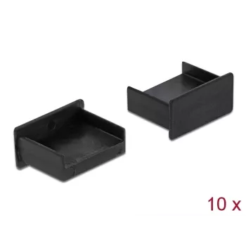 Apsauginis kištukas USB Type-A lizdui DeLOCK 64102 juodas 10 vnt.