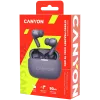 Canyon CNS-TWS10PL Ausinės ir Mikrofonas Tikras Belaidis Stereo (TWS) Į ausis Skambučiai/Muzika/Sportas/Kasdienis naudojimas USB Type-C Bluetooth Violetinė (CNS-TWS10PL)