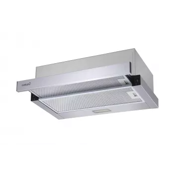 CATA TFB-5160 X | Ištraukiamasis gartraukis | Energijos klasė C | Plotis 59,5 cm | 300 m³/h | Mechaninis valdymas | CSLED | Nerūdijantis plienas