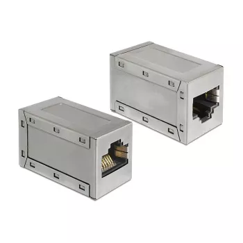 DeLOCK 86088 RJ45 lyties keitiklis pilkas