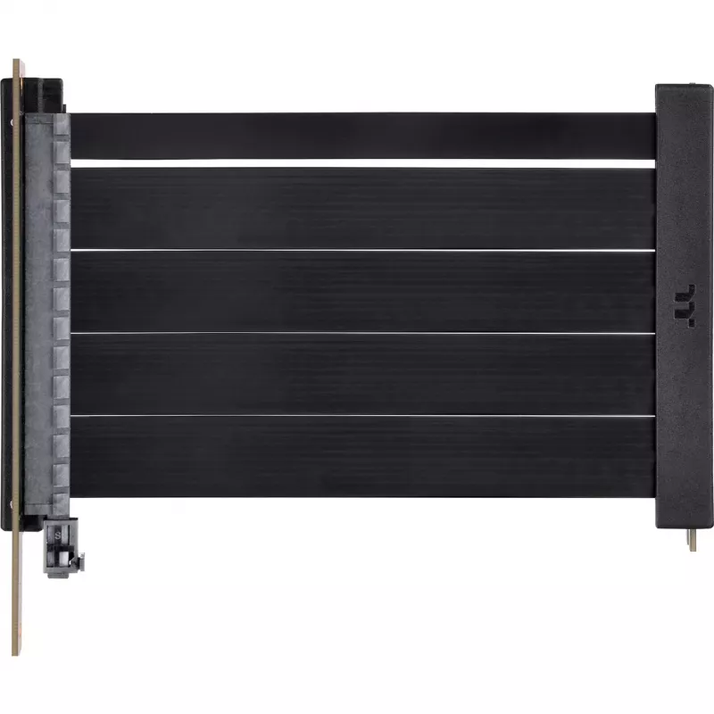 Thermaltake PCI-E 4.0 130 mm dvigubas 90 laipsnių kampu lenktas prailginimo kabelis