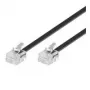 Wentronic Goobay anteninis jungiamasis kabelis, juodas, 2,5 m - Coax kištukas Coax kištukas (68148)
