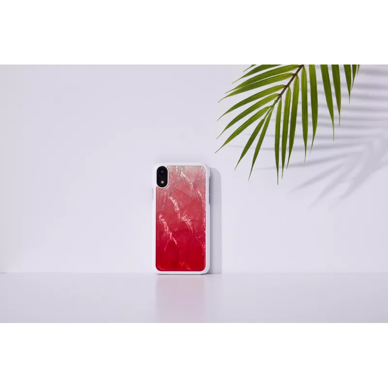 iKins apsauginis dėklas iPhone XR – pink lake ir balta spalva