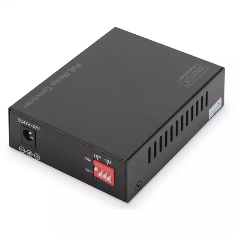 Medijos keitiklis Digitus DN-82140 Gigabit PoE su SFP lizdu