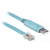 DeLOCK USB 2.0 Type-A kištukas į RS-232 RJ45 kištuką adapteris 2 m mėlynas