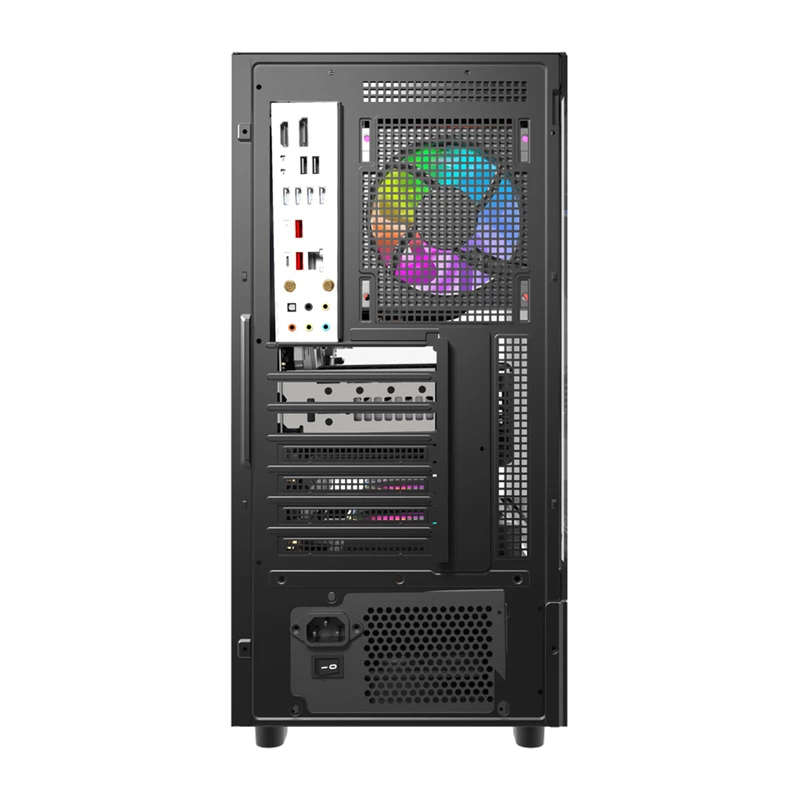 Kompiuterio korpusas DarkFlash DS950 (juodas) – vidutinis bokštas ATX suderinamas