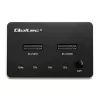 Qoltec 52274 M.2 SSD diskų dokavimo stotelė | NVMe | SATA | USB-C | DVIEJŲ 2 x 2TB