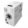 Tinklo kabelis Solarix SXKD-5E-UTP-PE UTP CAT5E 305 m juodas
