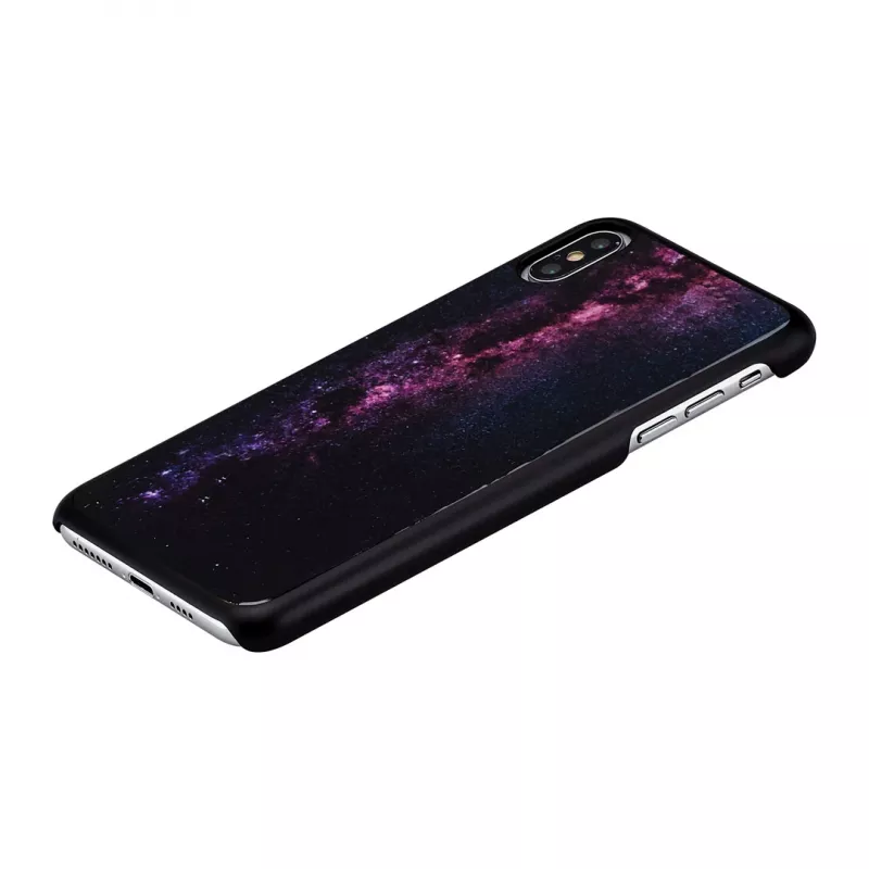 Telefono dėklas iKins, iPhone XS Max, milky way black