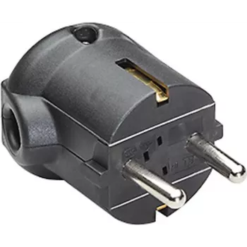Kampinis Schuko kištukas Bachmann 911.175 juodas