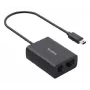 Yealink EHS62 adapter ausinėms – belaidžio ryšio adapteris, juodas
