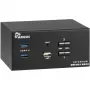 KVM jungiklis Inter-Tech IPC AS-22HUS 2 prievadai USB