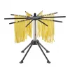 Makaronų džiovintuvas GEFU Diverso G-28371 — nerūdijantis plienas, 4 pakopos, sulankstomas, 420×302 mm