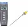 VOLTCRAFT K102 + TP 203 temperatūros matavimo prietaisas -200 iki +1370 °C K tipo zondas