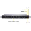 Supermicro SuperServer 1029P-MTR - 1U serveris - Intel® C621 - LGA 3647 - DDR4-SDRAM - 1000 GB